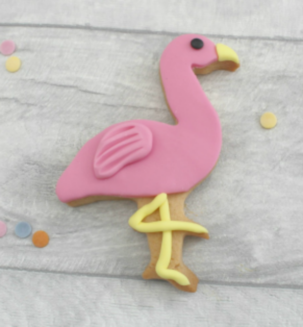 flamingo cookie gift
