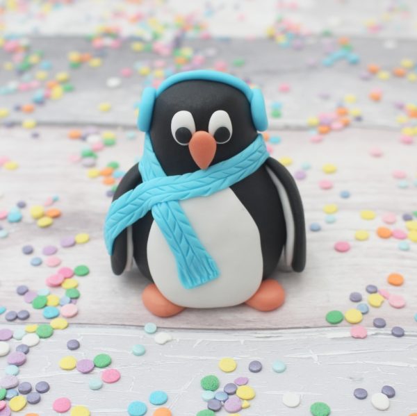 penguin cake decoration